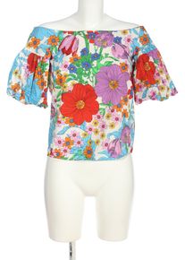 H&M H&M Bluzka typu carmen Damski, Rozmiar 34, biały, Bawełna