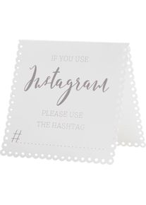 Ginger Ray 5 fairytale wedding Instagram place cards