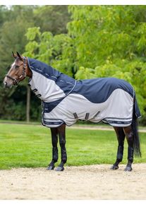 LeMieux Arika Shower-Tek Fliegendecke inkl. Halsteil, navy, 125cm