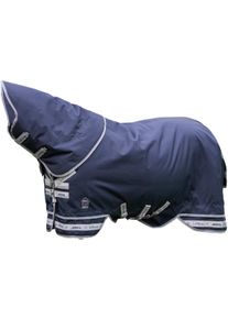 LeMieux Arika Storm-Tek Weidedecke inkl. Halsteil, marineblau, 100g, 155cm