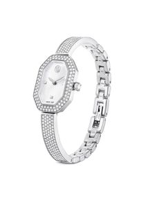 Swarovski Dames Analoog horloge zilver / transparant One Size