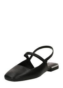 DKNY Dames Ballerina met riempjes zwart 36
