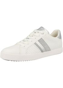 Geox Dames Sneakers laag 'Blomiee' zilvergrijs / wit 37
