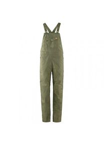 Fjällräven Fjällräven Womens Vardag Dungaree Trousers Jumpsuit Dames (M |olijfgroen)