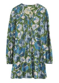 Seasalt Cornwall Tunika 'Peg Loom' Damen blau / himmelblau / grün / weiß Größe S