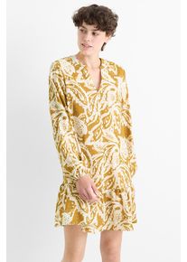 C&Amp;A Vestito con scollo a V-fantasia, Arancione, Taille: 42