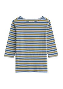 Seasalt Cornwall Dames Shirt 'Sailor' blauw / donkerblauw / lichtbruin 7XL-8XL
