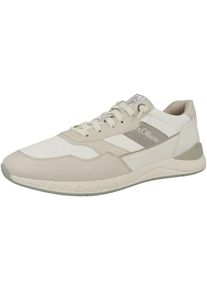 s.Oliver Sneaker low Herren beige / creme Größe 40