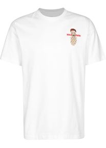 Nike T-Shirt Herren mischfarben / weiß Größe S