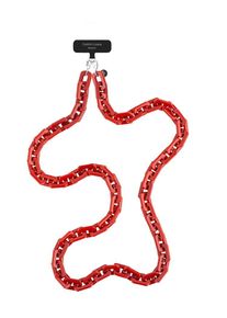 Cheeky Chain Munich Handykette 'Kelly' Herren rot / schwarz Größe One Size