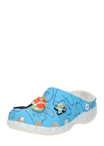 Crocs Clogs 'Smurfs Classic' Damen blau / himmelblau / orange Größe 36/37