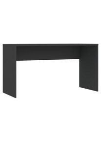 Hom´in Hom`in Schreibtisch , Anthrazit , Holzwerkstoff , rechteckig , Wange , 73x54.4x135 cm , Büromöbel, Schreibtische, Schreibtische