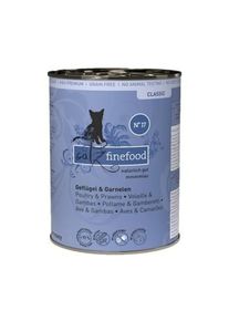 Catz Finefood Nassfutter Katze Classic Adult No. 17 Geflügel und Garnele 24x400 g