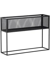 Vcm Livetastic Bücherwand , Schwarz , Metall , 110x80x30 cm , Wohnzimmer, Regale, Bücherregale