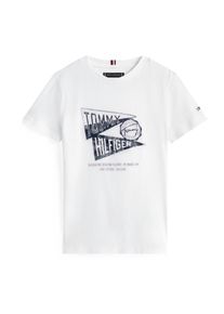 Tommy Hilfiger Pojkar T-shirt svart / vit Storlek 110