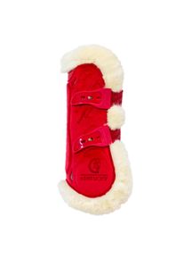 Kentucky Horsewear Tendon Boots Bamboo Elastic Velvet, Faux Fur Tendon Boots