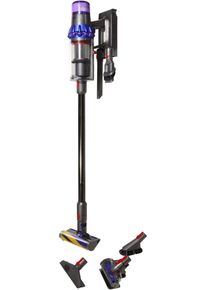 Dyson V15 Detect Fluffy Akku-Zyklon-Staubsauger Bodensauger LC-Display 660W 230V nickel blau