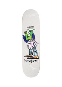 Krooked Walker Mornin 8.06" Skateboard Deck grey