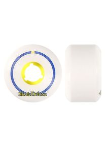 skatedeluxe Retro Conical Wielen white yellow