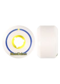 skatedeluxe Retro Conical Wielen white yellow