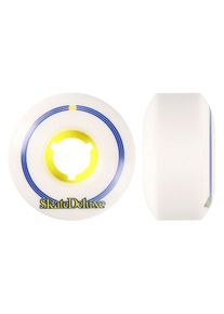 skatedeluxe Retro Wielen white yellow