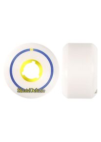 skatedeluxe Retro Conical Wielen white yellow