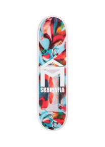 SK8MAFIA House Logo Liquid 8.3" Skateboard Deck multi