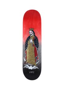 Antiz Maria 8.375" Skateboard Deck red black