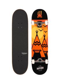 Inpeddo Wigwam 8.25" Complete-Skateboard red