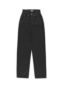 Dickies Thomasville Jeansy rinsed black Damskie W27
