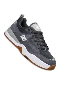 DC Ascend Schoen dark grey white Heren US 7