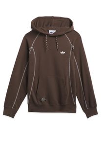 Adidas Shmoo FW Hoodie dark brown core white Heren M