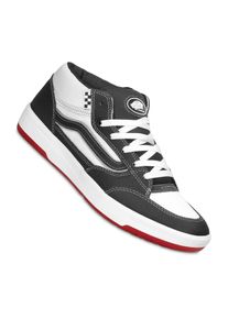 Vans Zahba Mid Shoes black white red men US 10.5