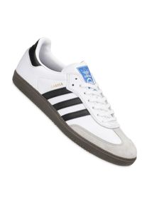 Adidas Skateboarding Samba ADV Schoen white core black gum Heren US 9
