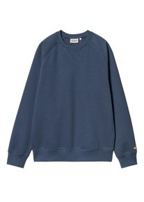 Carhartt Work In Progress Carhartt WIP Chase Sweater dusky blue gold Heren L
