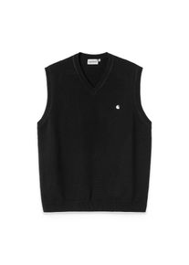 Carhartt Work In Progress Carhartt WIP Madison Vest Sweater black white Heren XL