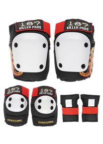 187 Killer Pads Adults Protection-Set caballero
