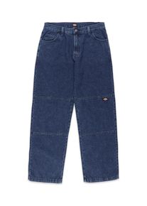 Dickies Double Knee Pant Jeans stonewashed indigo blue Heren W28 L30