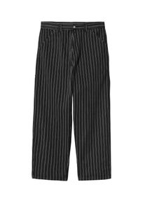 Carhartt Work In Progress Carhartt WIP OG Single Knee Pant Fountain Jeans seaton stripe black wax rinsed Heren L