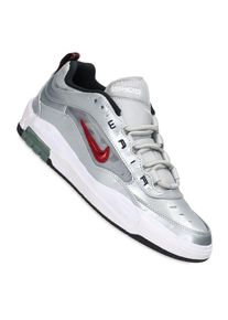 NIKE SB Air Max Ishod 2 Schoen metallic silver versity red US 11.5