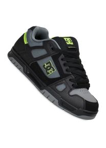 DC Stag Shoes black lime men US 12