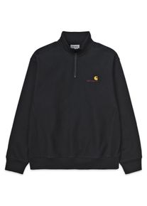 Carhartt Work In Progress Carhartt WIP American Script Half Zip Sweater black Heren XXL