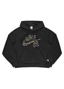 NIKE SB Big Ol Logo Hoodie black white men S