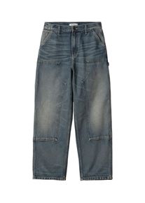 Carhartt Work In Progress Carhartt WIP W' Brandon Double Knee Pant Smith Jeans blue worn used wash Dames XS