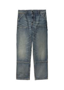 Carhartt Work In Progress Carhartt WIP Double Knee Pant Smith Jeans blue worn used wash Heren W30 L32