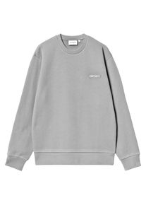 Carhartt Work In Progress Carhartt WIP Script Embroidery Sweater grey heather white Heren XL