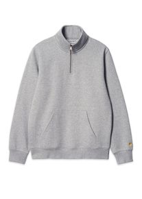 Carhartt Work In Progress Carhartt WIP Chase Neck Zip Sweater grey heather gold Heren XXL