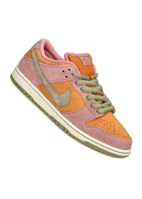 NIKE SB Dunk Low Pro Shoes red stardust olive coconut milk unisex US 8.5