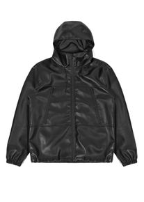 Wasted Paris Kingdom Faux Leather Windbreaker Jas black Heren S