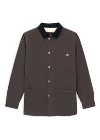 Dickies Duck High Pile Fleece Line Chore Jacket dark brown men L